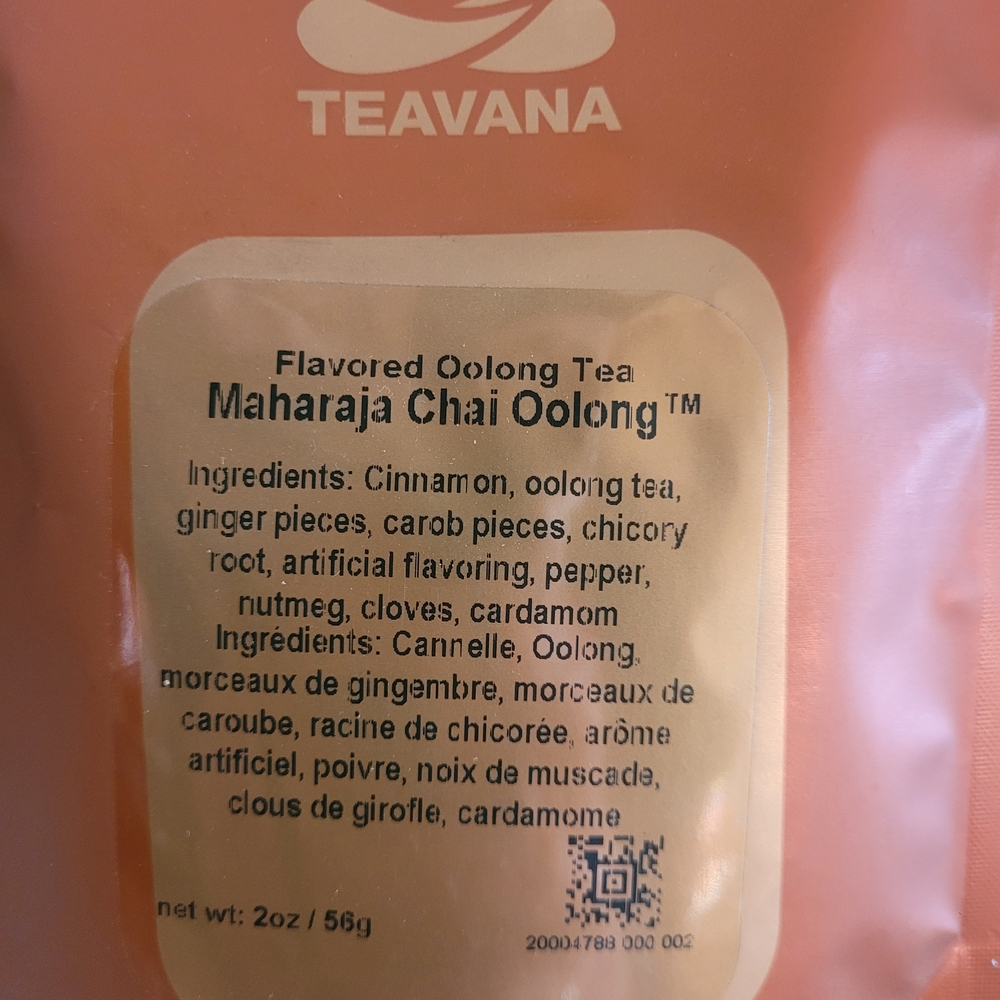 Teavana Maharaja Chai Oolong Tea - Picture 2 of 3